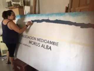 Pintando